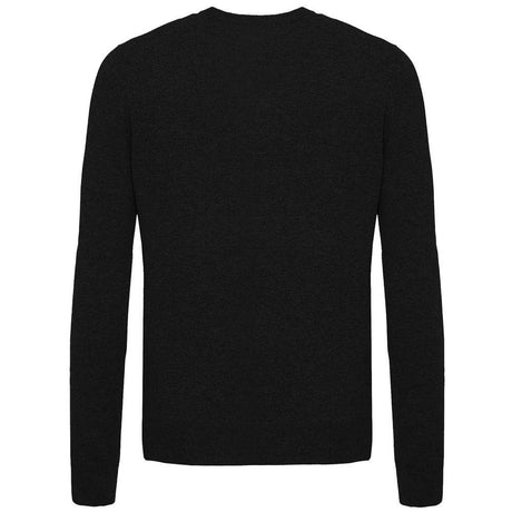 Malo Black Wool Sweater - Hilstor