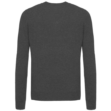 Malo Gray Wool Sweater - Hilstor
