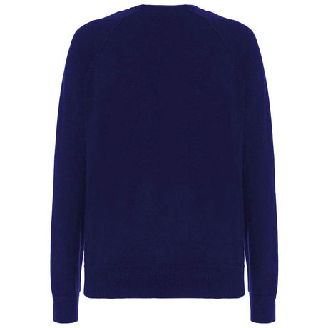 Malo Blue Wool Men Sweater - Hilstor