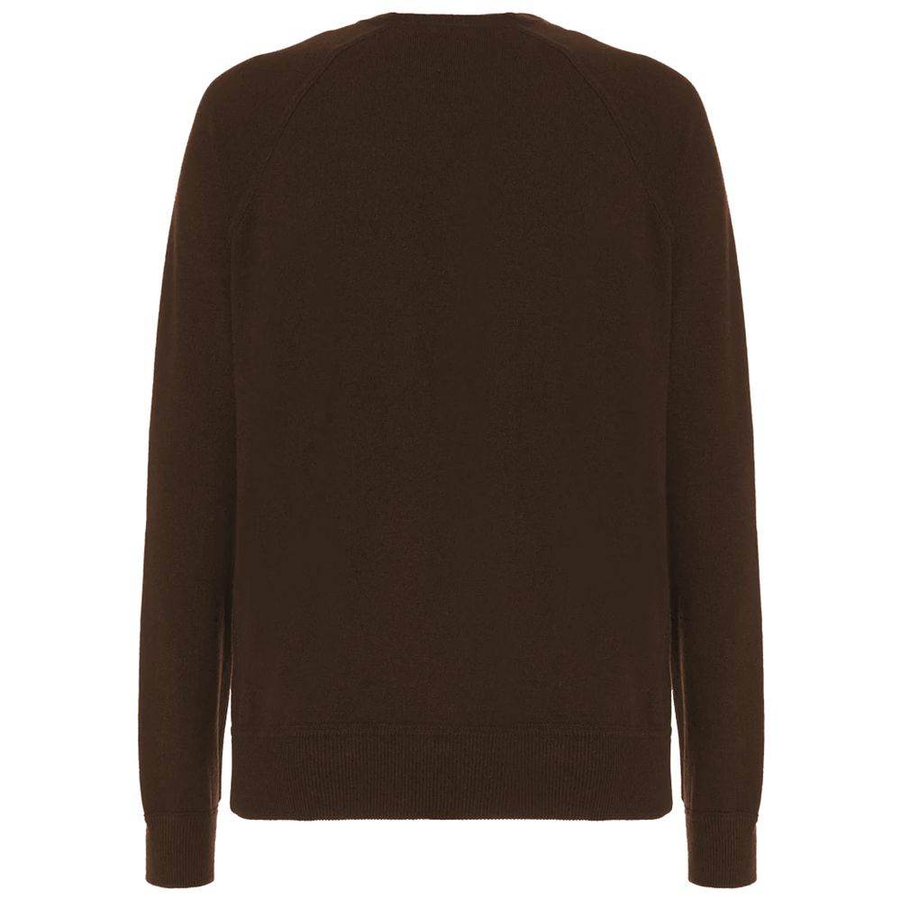 Malo Brown Wool Men's Turtleneck Sweater - Hilstor