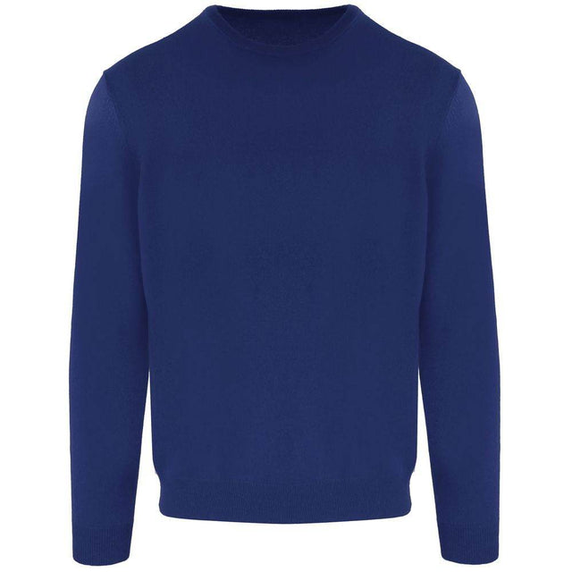 Malo Blue Wool Men Sweater - Hilstor