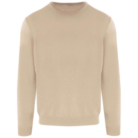 Malo Beige Wool Men Sweater - Hilstor