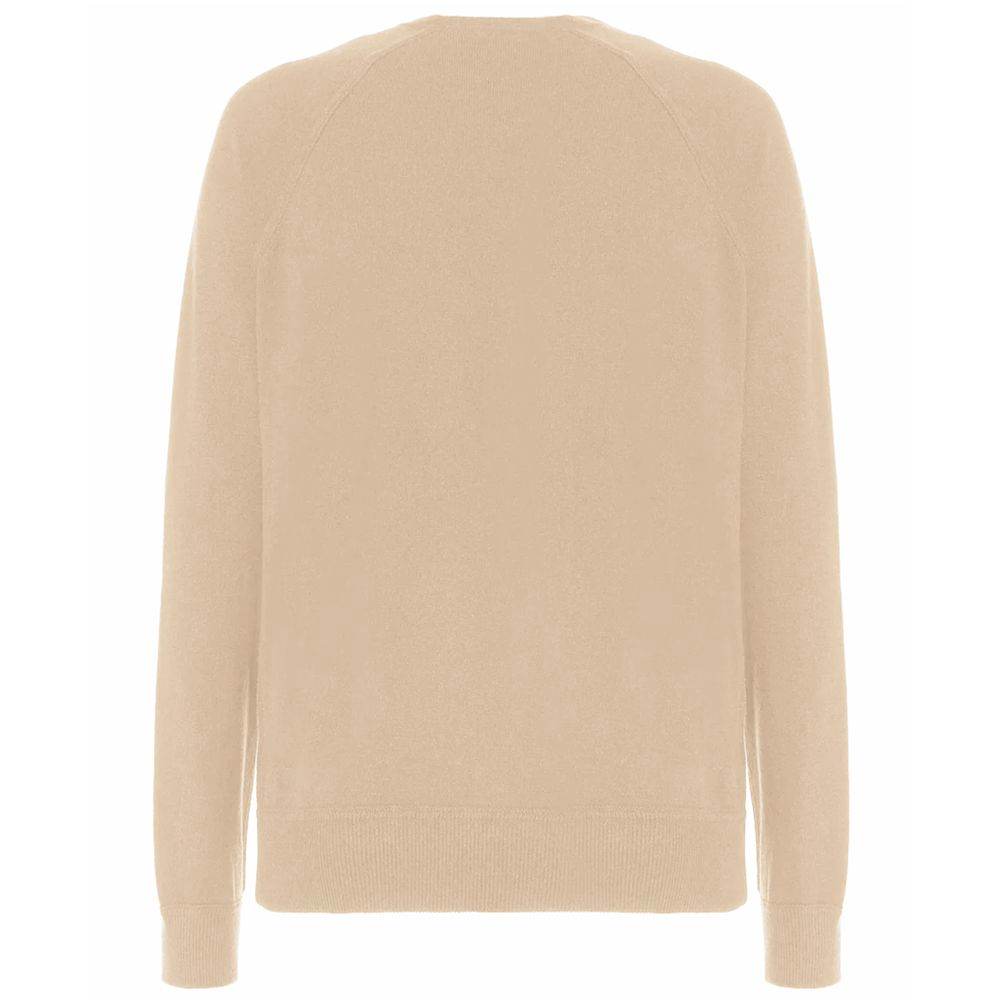 Malo Beige Wool Men Sweater - Hilstor