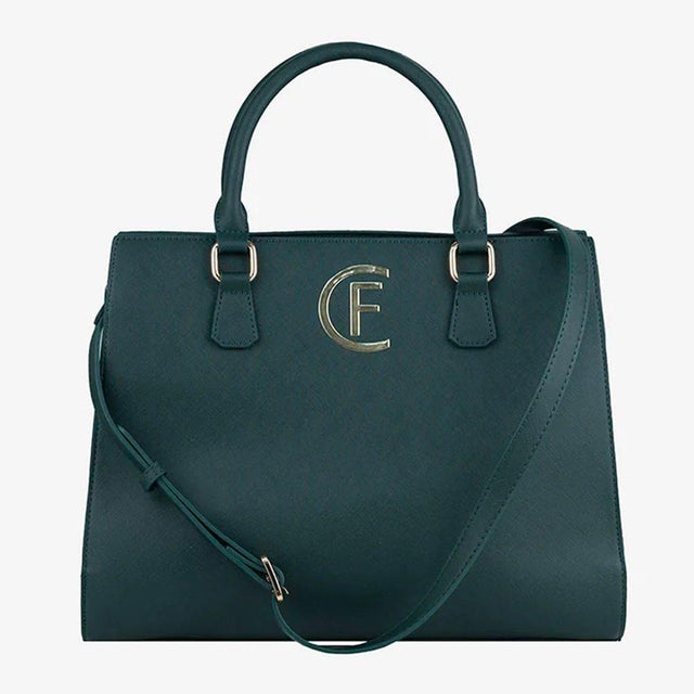 CRISTINAEFFE Green Artificial Leather Women Crossbody Bag - Hilstor