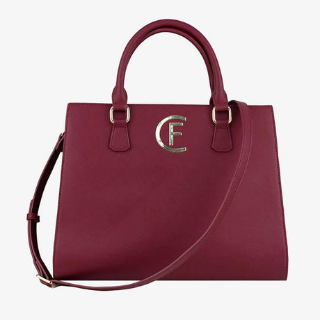 CRISTINAEFFE Red Artificial Leather Women Crossbody Bag - Hilstor