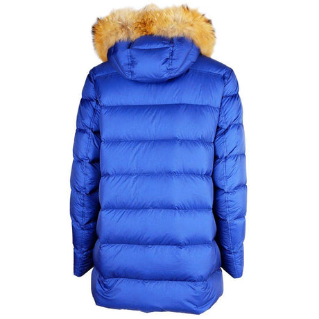 Add Blue Nylon Men's Jacket - Hilstor