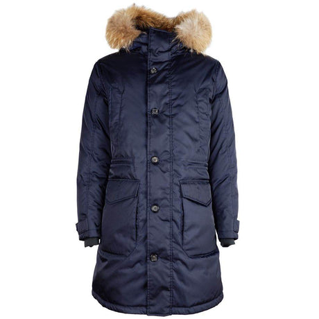Add Blue Nylon Men Jacket - Hilstor