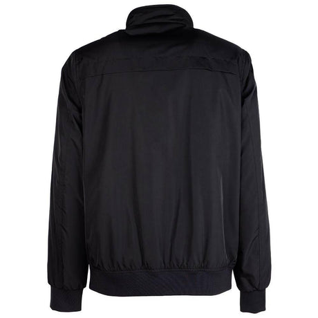 La Martina Black Polyester Men's Jacket - Hilstor