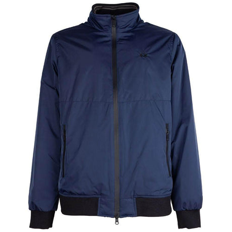La Martina Blue Polyester Men Jacket - Hilstor