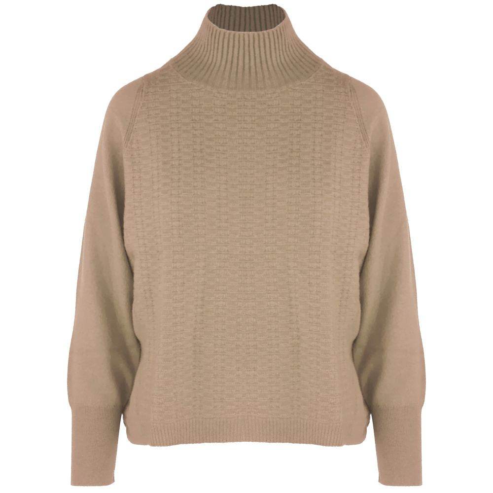 Malo Brown Cashmere Sweater - Hilstor