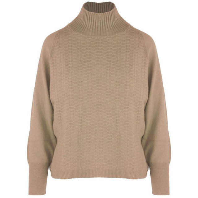 Malo Brown Cashmere Sweater - Hilstor