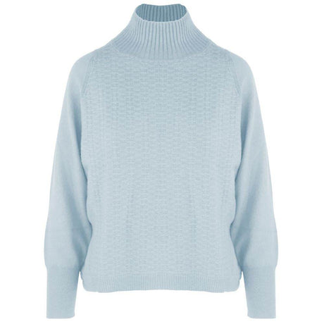Malo Light Blue Cashmere Sweater - Hilstor