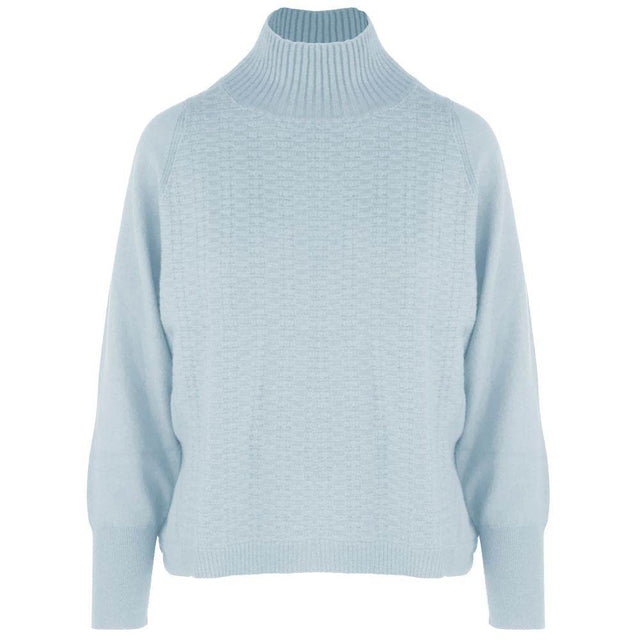 Malo Light Blue Cashmere Sweater - Hilstor