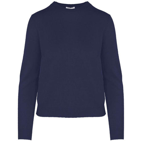 Malo Blue Cashmere Women Sweater - Hilstor