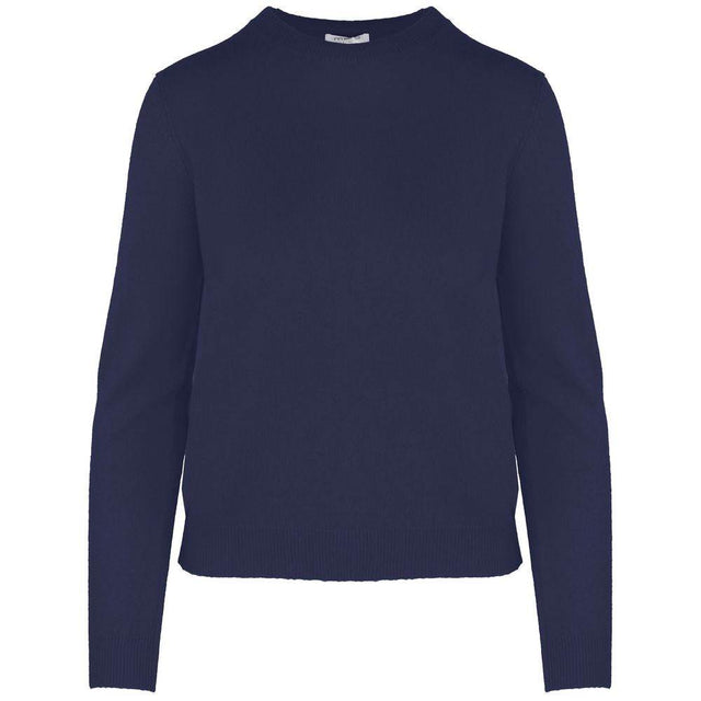 Malo Blue Cashmere Women Sweater - Hilstor