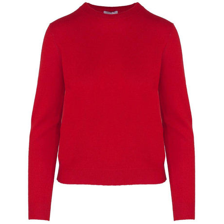 Malo Red Cashmere Women Sweater - Hilstor