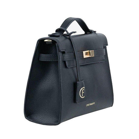 CRISTINAEFFE Black Artificial Leather Women Crossbody Bag - Hilstor