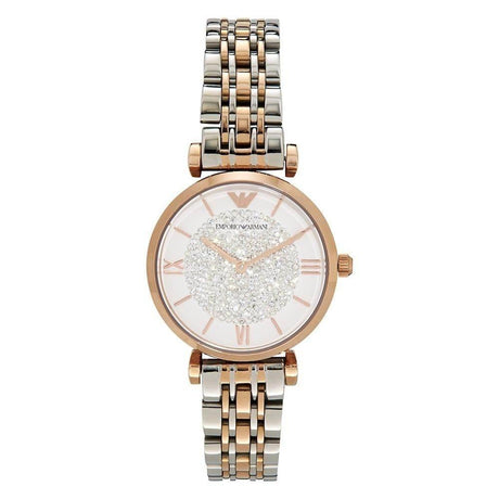 Armani Silver Steel Watch - Hilstor