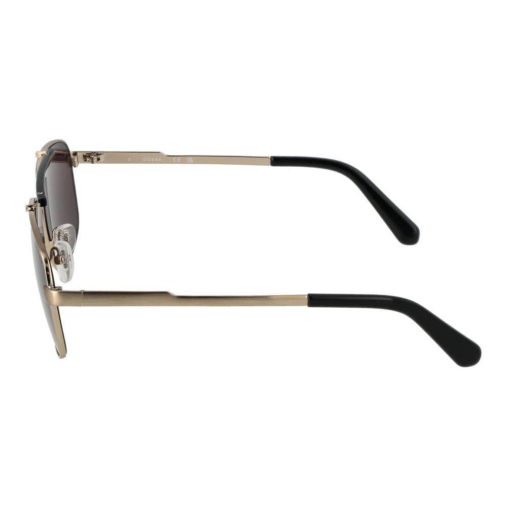 Guess Gold Men Sunglasses - Hilstor