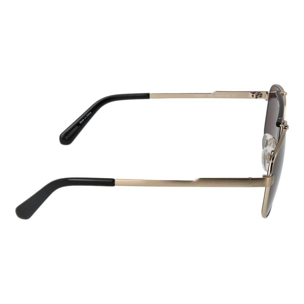 Guess Gold Men Sunglasses - Hilstor