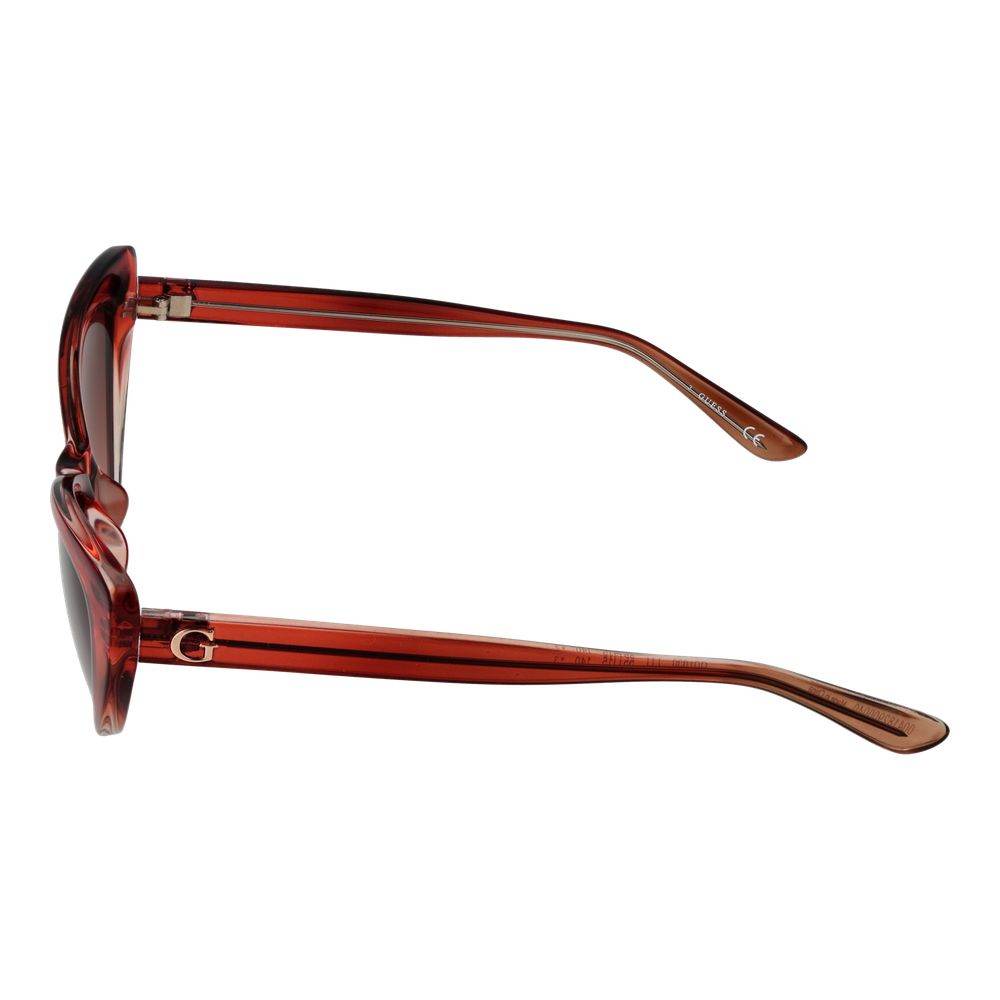 Guess Burgundy Women Sunglasses - Hilstor