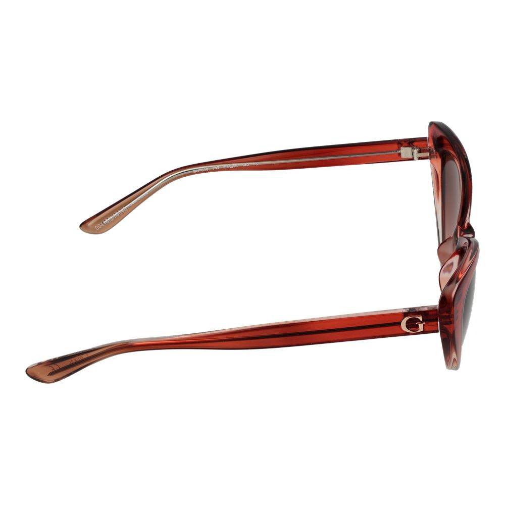 Guess Burgundy Women Sunglasses - Hilstor
