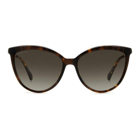 Jimmy Choo Brown Metal Sunglasses - Hilstor