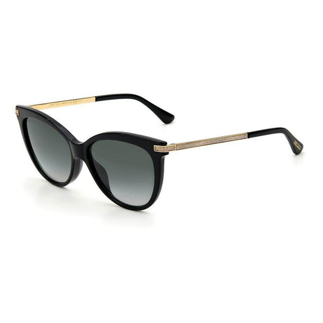 Jimmy Choo Black Acetate Sunglasses - Hilstor