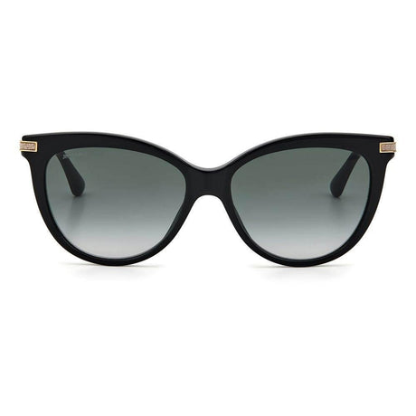 Jimmy Choo Black Acetate Sunglasses - Hilstor