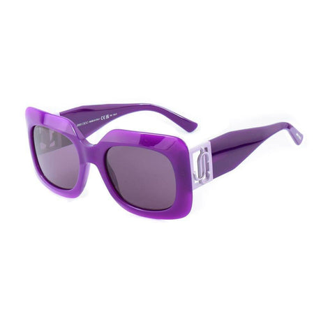 Jimmy Choo Purple Resin Sunglasses - Hilstor