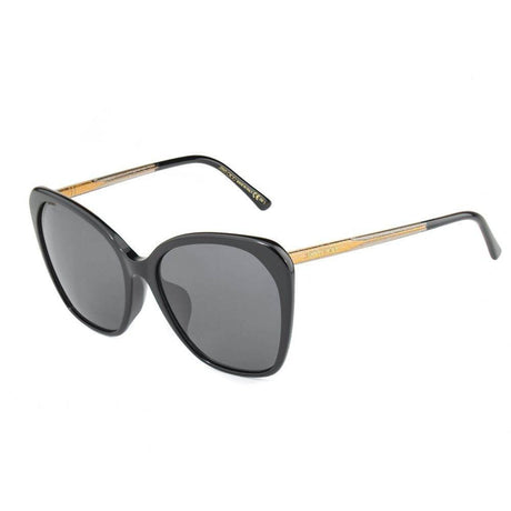 Jimmy Choo Black Metal Sunglasses - Hilstor