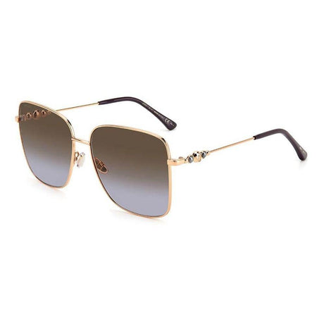 Jimmy Choo Gold Metal Sunglasses - Hilstor