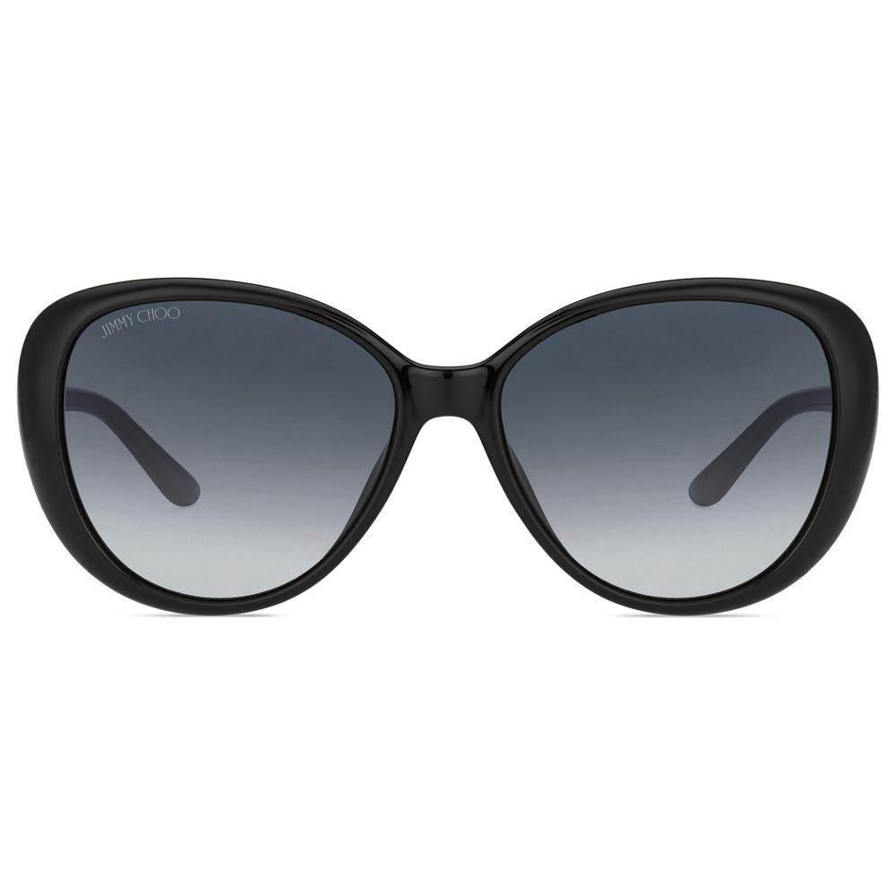 Jimmy Choo Black Injected Sunglasses - Hilstor