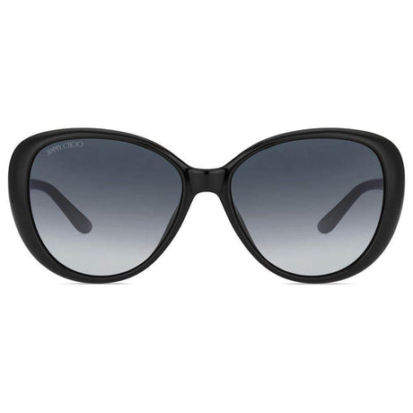 Jimmy Choo Black Injected Sunglasses - Hilstor