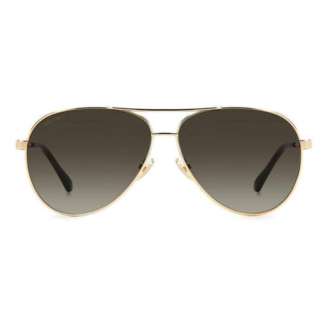 Jimmy Choo Gold Metal Sunglasses - Hilstor