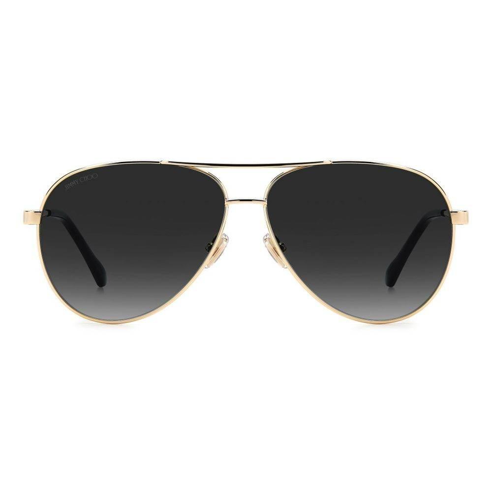 Jimmy Choo Gold Metal Sunglasses - Hilstor