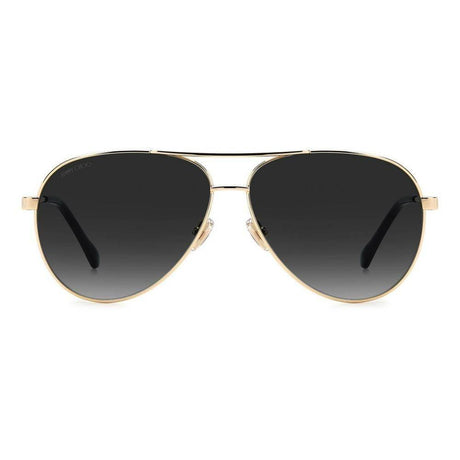 Jimmy Choo Gold Metal Sunglasses - Hilstor