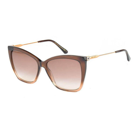 Jimmy Choo Brown Metal Sunglasses - Hilstor