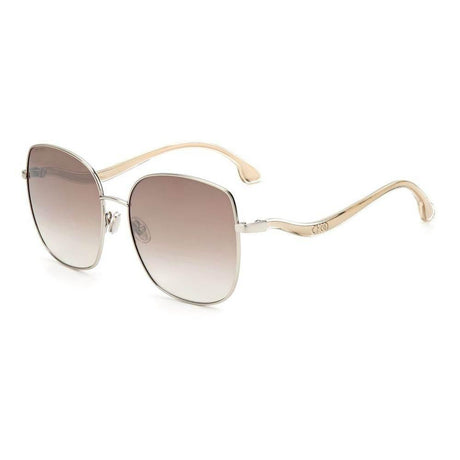 Jimmy Choo Gray Metal Sunglasses - Hilstor