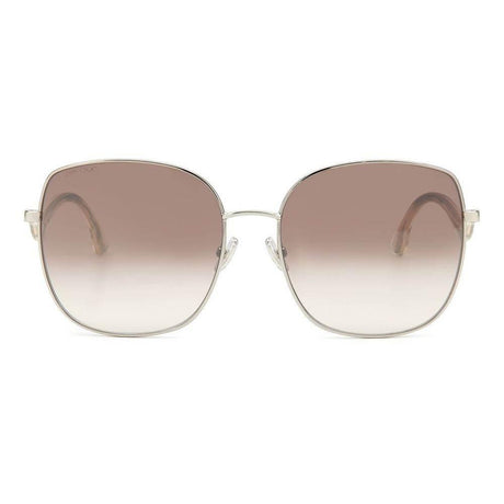 Jimmy Choo Gray Metal Sunglasses - Hilstor