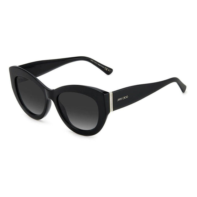 Jimmy Choo Black Acetate Sunglasses - Hilstor