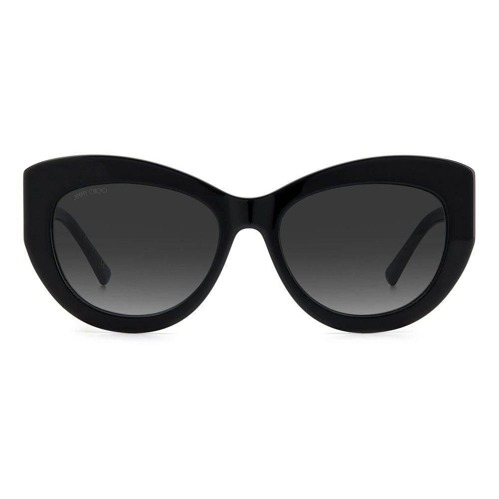 Jimmy Choo Black Acetate Sunglasses - Hilstor