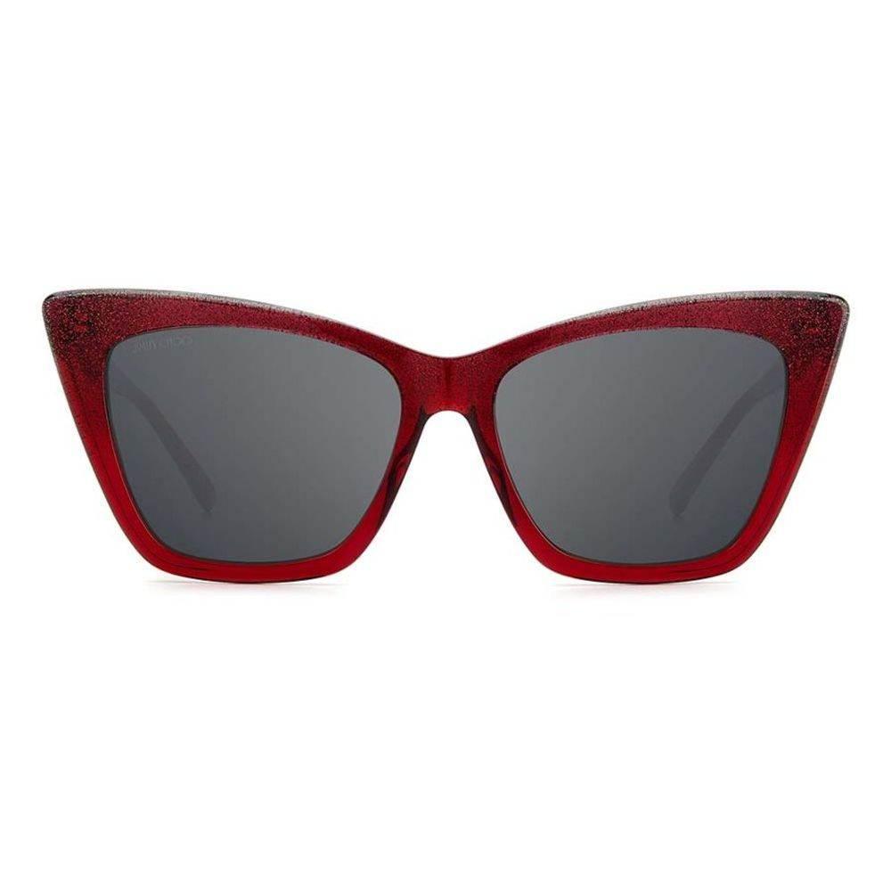 Jimmy Choo Red Acetate Sunglasses - Hilstor