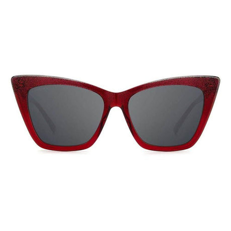 Jimmy Choo Red Acetate Sunglasses - Hilstor