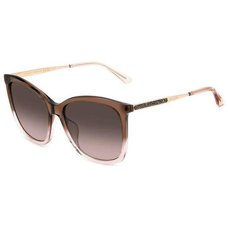 Jimmy Choo Brown Acetate Sunglasses - Hilstor