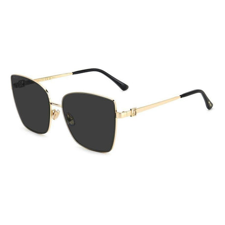 Jimmy Choo Gold Metal Sunglasses - Hilstor