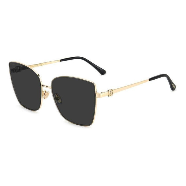 Jimmy Choo Gold Metal Sunglasses - Hilstor
