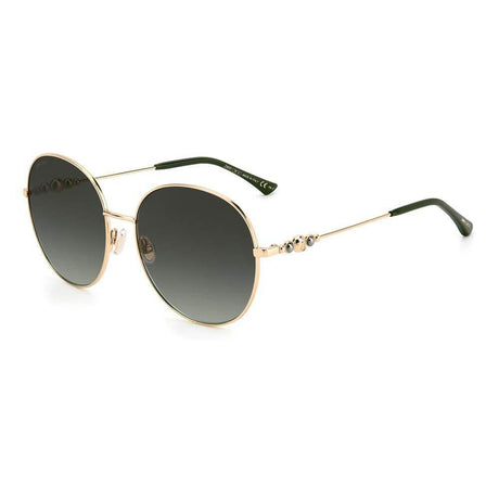 Jimmy Choo Green Stainless Steel Sunglasses - Hilstor