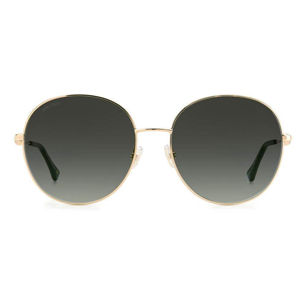 Jimmy Choo Green Stainless Steel Sunglasses - Hilstor