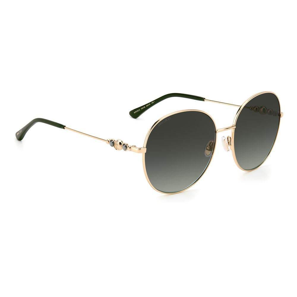 Jimmy Choo Green Stainless Steel Sunglasses - Hilstor